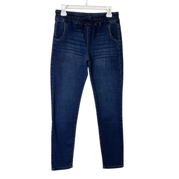 Bevy Flog Jeans Womens Size 29 Pull On Drawstring High Waist